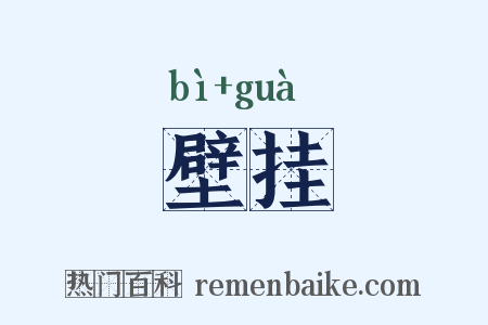 壁挂是什么意思的图片